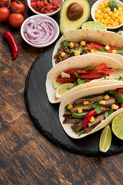 Tacos-Burritos1 food truck menu in Minnesota